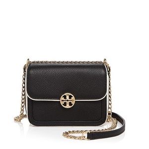 Tory Burch Duet Chain Color Block Micro Shoulder Bag